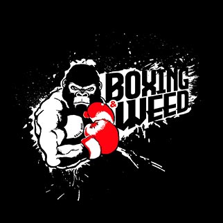Diseño de imagen corporativa. Boxing and Weed, año 2021